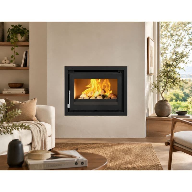Insert à bois ventilé HONA 12.8 kW - Double combustion
