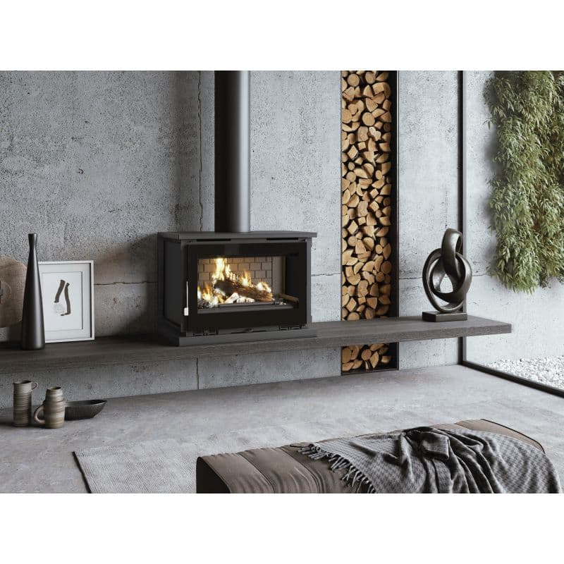 Poêle à bois ventilé Montréal 12.8 kW