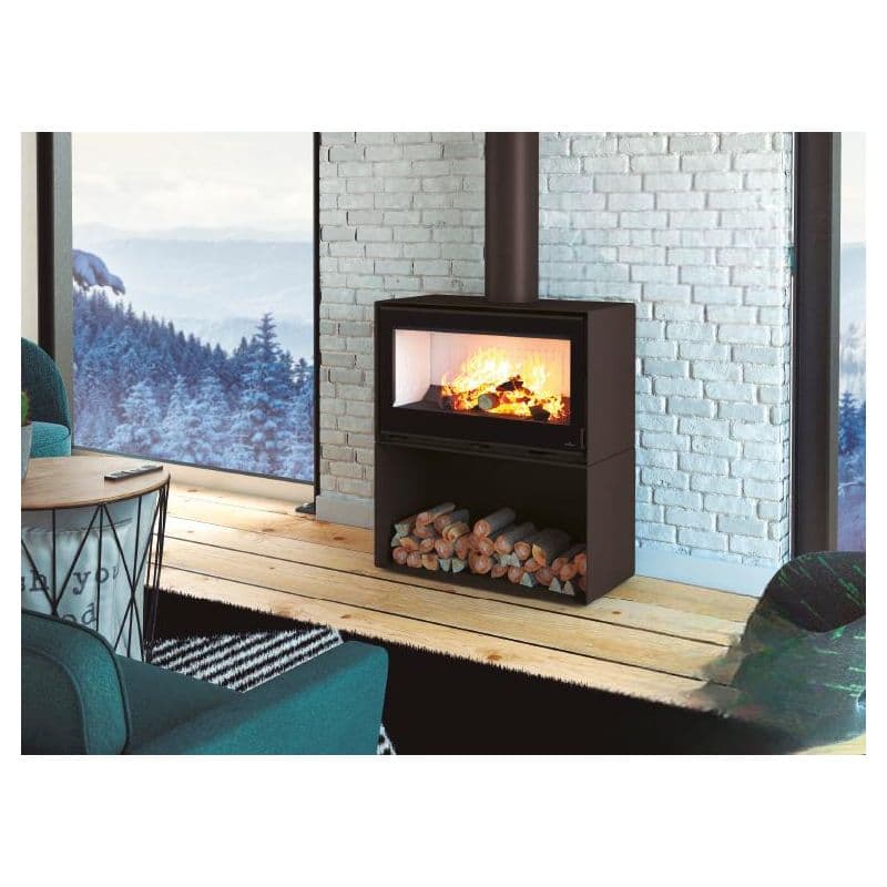 Poêle à bois BRONPI Cairo 90 Box 13 kW