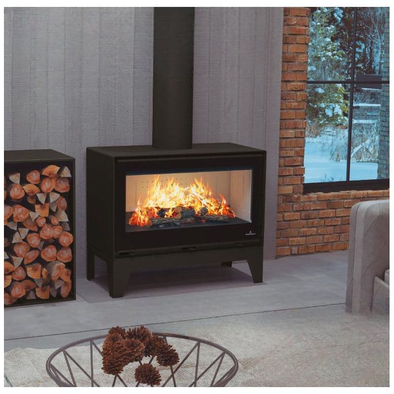 Poêle à bois BRONPI Cairo 90 Box 13 kW