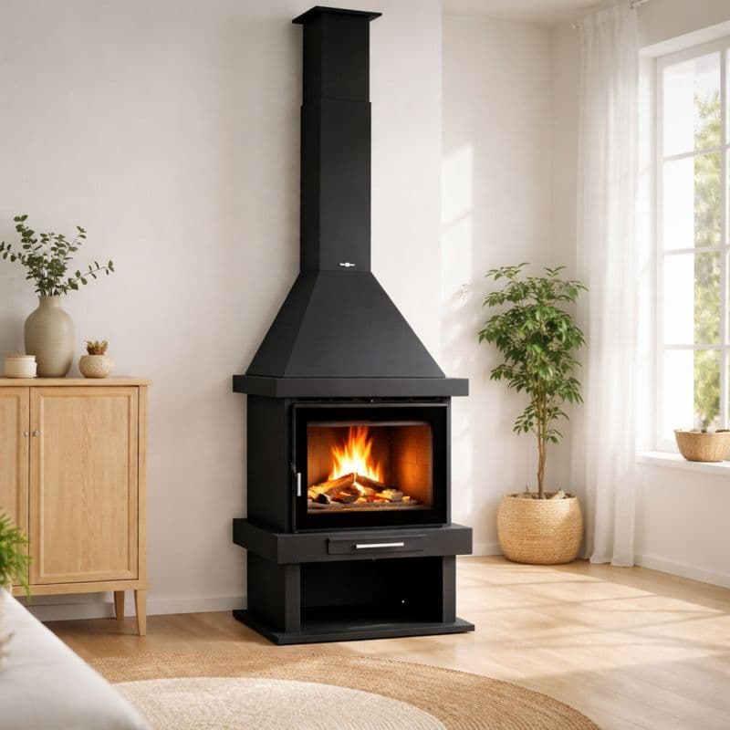 Poêle à bois ventilé FIREMATIC Colorado 10.9 kW