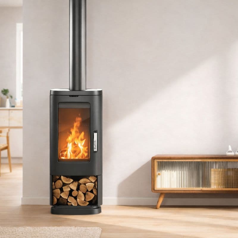 Poêle à bois en fonte SUPRA Maonie 11.5 kW