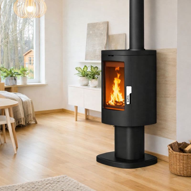 Poêle à bois en fonte SUPRA Maonie 11.5 kW