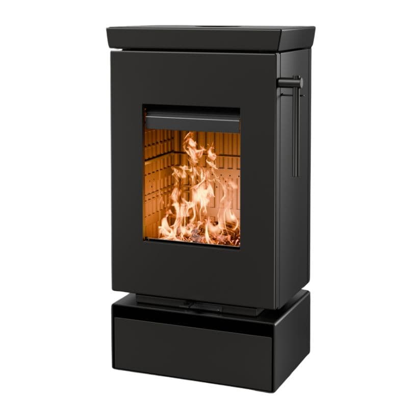 Poêle à bois raccordable THERMOROSSI Zen W 4.8 kW