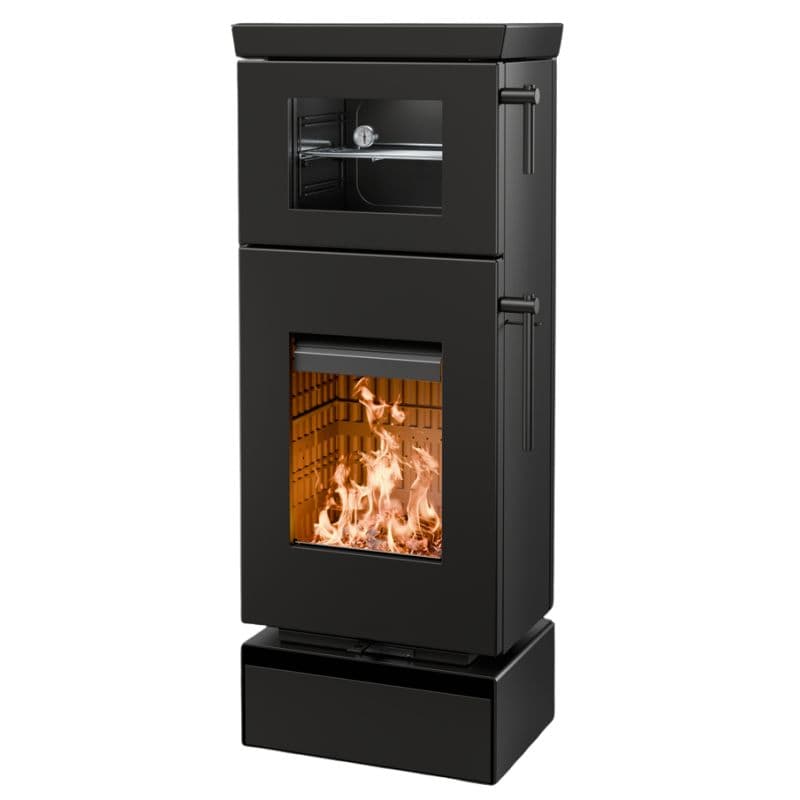 Poêle à bois THERMOROSSI Zen O 7.7 kW avec four intégré