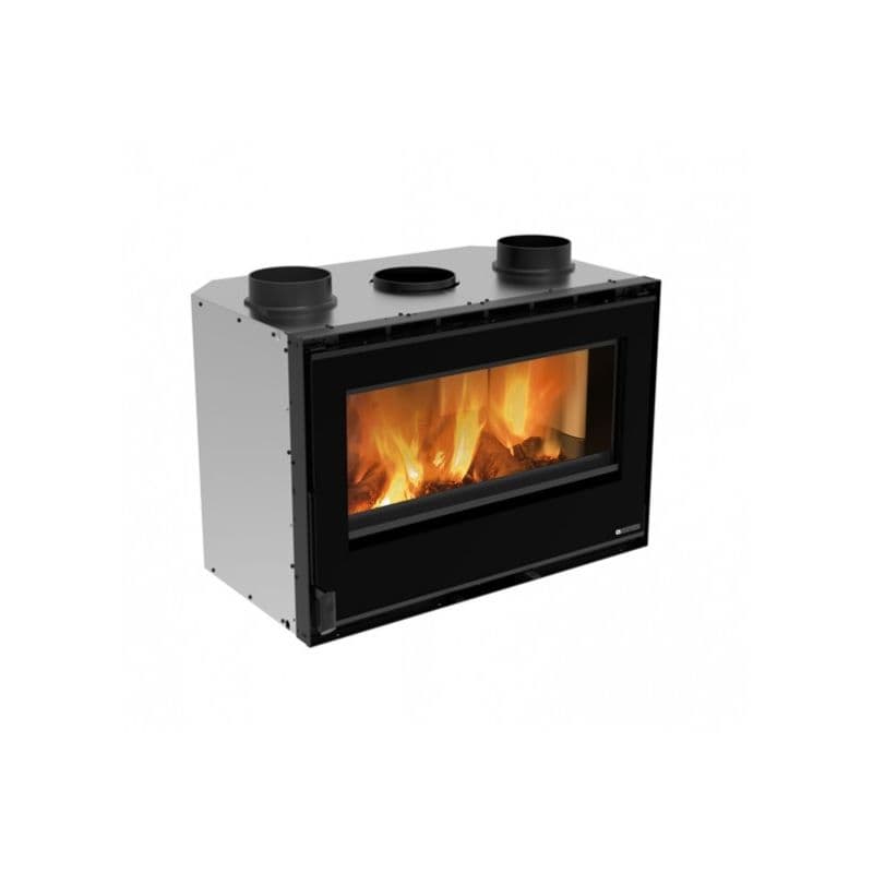 Insert à bois ventilé LA NORDICA Inserto 80 Crystal Evo.16 7.4 kW