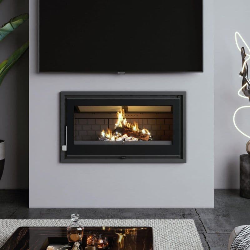 Insert à bois panoramique FIREMATIC Halifax 14.5 kW - HALIFAX-L