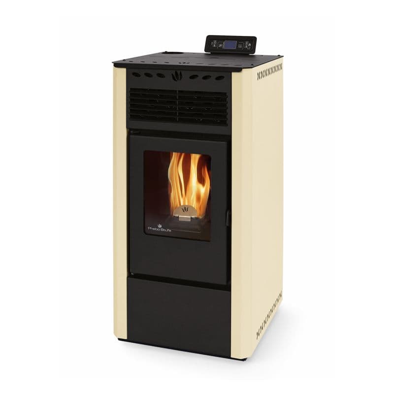 Poêle à granules ventilé - ORIGINE PHEBO Aurora 7.5 kW