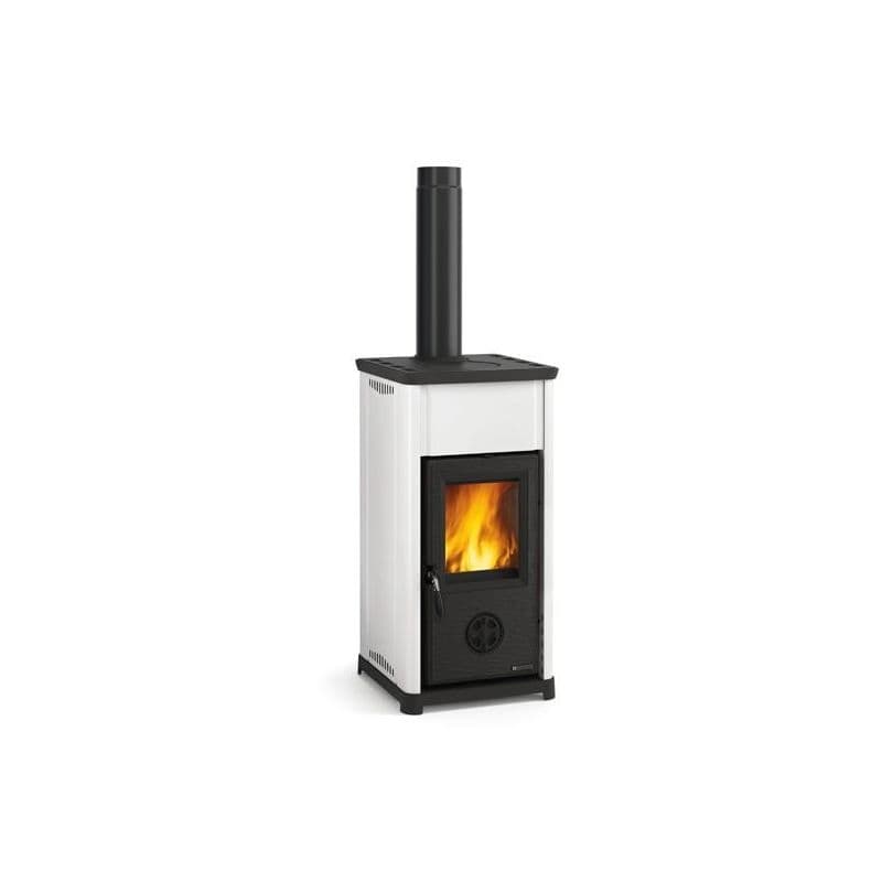 Poêle à bois en acier émaillé LA NORDICA Tea.16 7 kW
