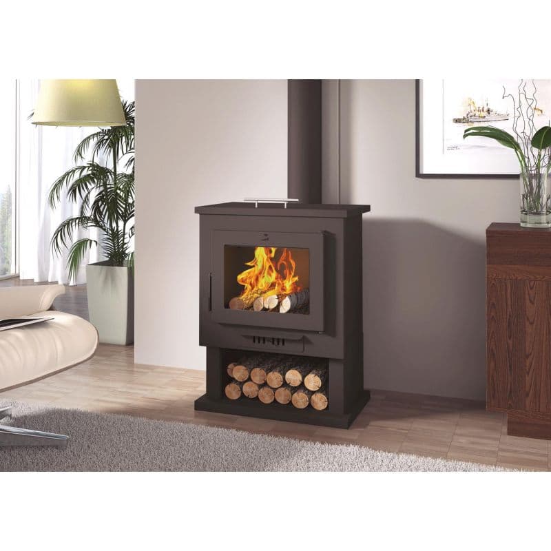 Poêle à bois FIREMATIC Utha 11.2 kW - FM G - Double combustion