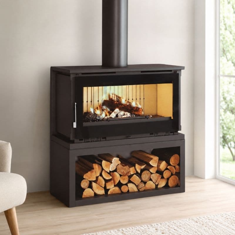 Poêle à bois raccordable FIREMATIC Toronto S 12.6 kW