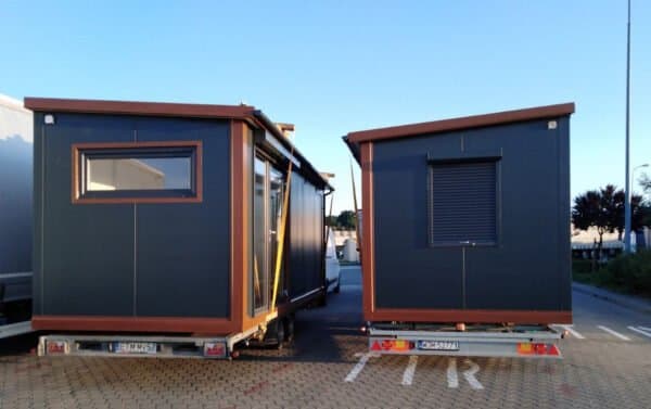 Tiny House mit zwei Schlafzimmern (32 m²)
