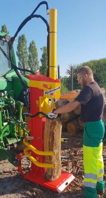 Fendeuse de bûches hydraulique Rabaud XYLO-SR 16 PH