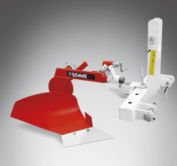 Charrue mono-soc Giemme Machinery DP pour micro tracteur jusqu'à 40 ch
