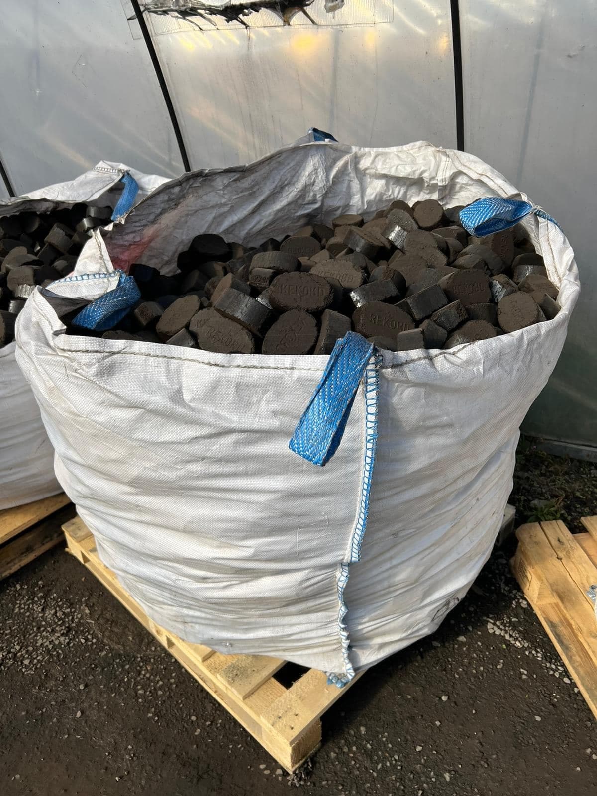 REKORD 500 kg Kohle-Briketts