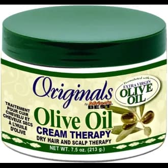 Crème de Soin Ultra-nourrissante à l'huile d'olive(Org Olive Oil Cream Therapy ) - Africa's Best