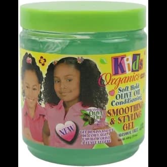 Gel coiffant revitalisant enfant (Kids Smoothing and Styling Gel )- Africa's Best Organics