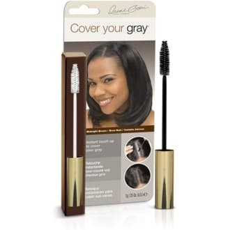 Mascara coloration pour cheveux (Brush Midnight Brown) - Cover Your Gray