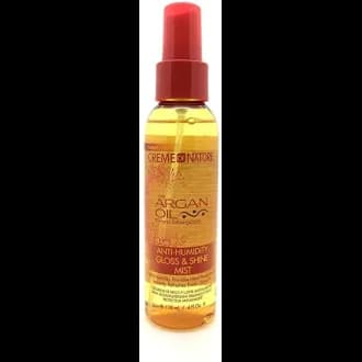 Spray Gloss & Shine Mist à l'huile d'argan  - Creme of Nature