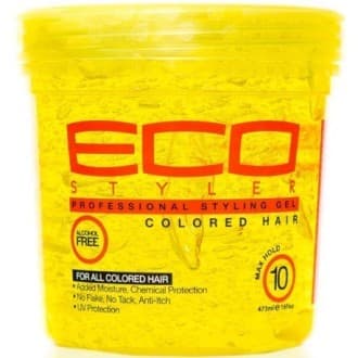 Gel de fixation pour cheveux colorés- ECOSTYLER 473 g