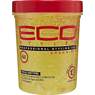 GEL COIFFANT, FIXANT & NOURRISSANT À L'HUILE D'ARGAN- ECO STYLER 947 g