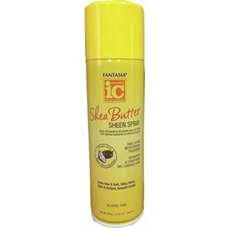 Spray Coiffant au Beurre de karité (Shea Butter Sheen Spray) - IC Fantasia
