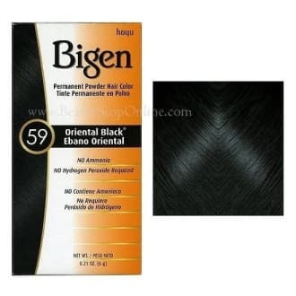 Coloration pour cheveux Noir oriental - Bigen