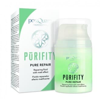 Fluide Matifiant réparateur visage  - Postquam