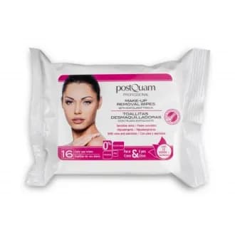Lingettes Démaquillantes exfoliantes 20 pièces - Postquam