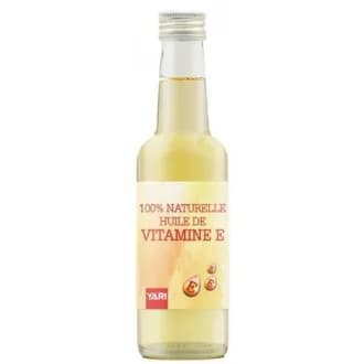 Huile VITAMINE E 100% Naturelle (250ml) - Yari