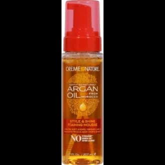 Crème Of Nature - Mousse à l'huile d'argan 207ml