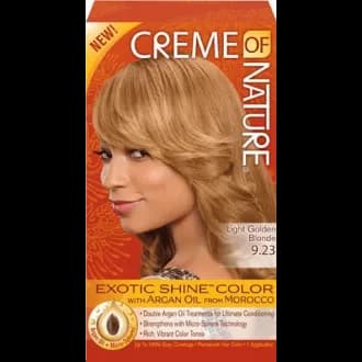 Coloration Light Golden Blonde  9.23 - Creme of Nature