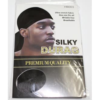 SILKY ( Durag satin Homme ) Gris