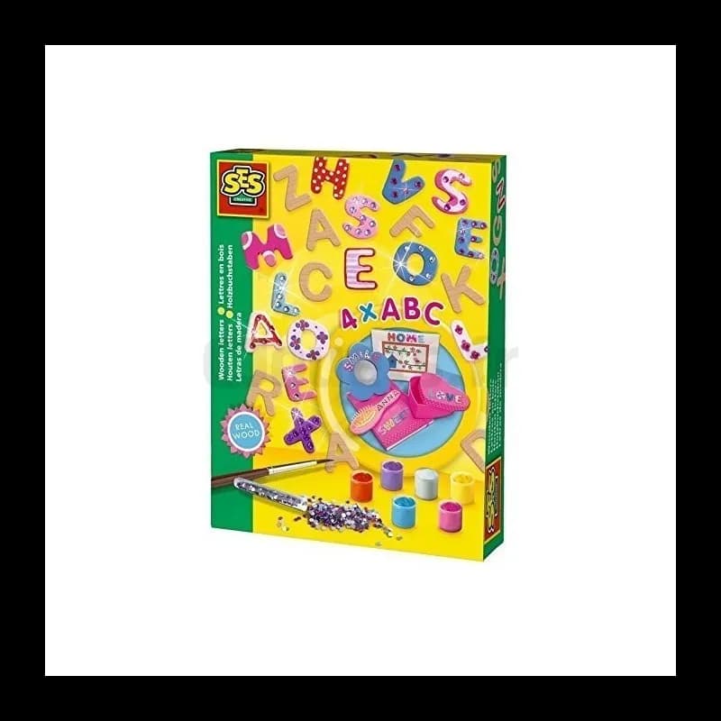 Lettres en bois SES14527