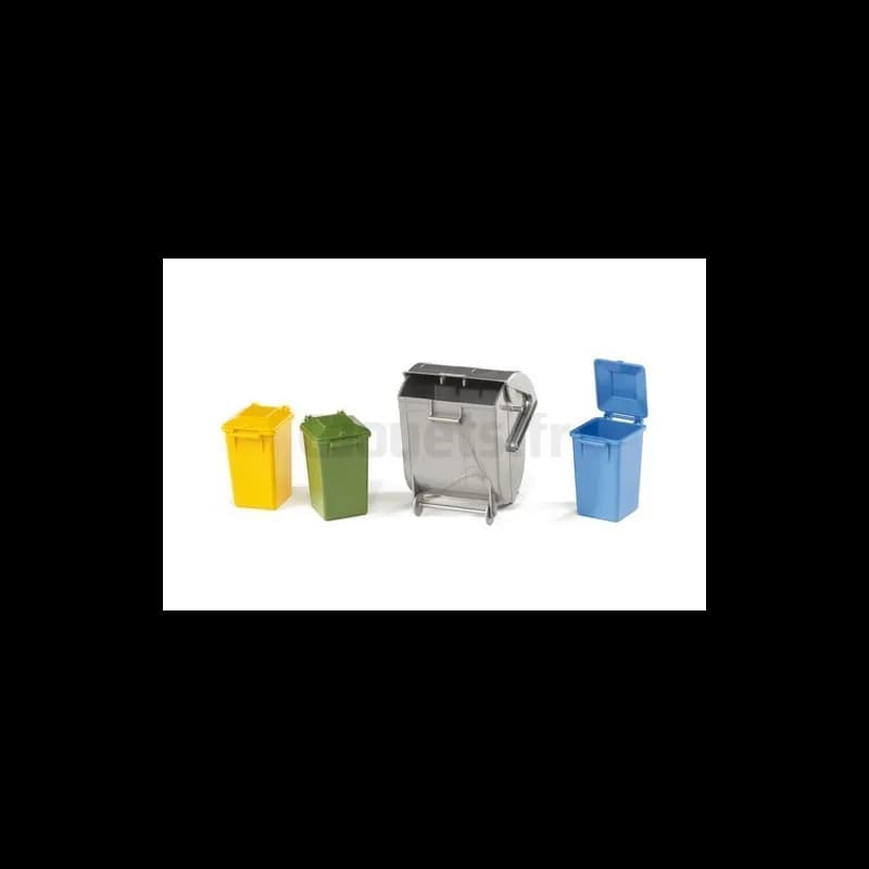 Set de poubelles Bruder 02607