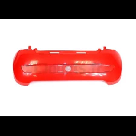 Pare-chocs Arrière Rouge pour Fiat 500 12V Peg-Pérego