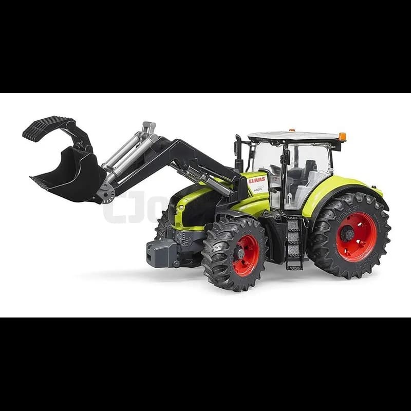 Tracteur CLAAS Axion 950 avec pelle, Bruder 03013