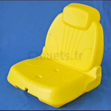 Siège jaune pour tracteur Rolly Toys