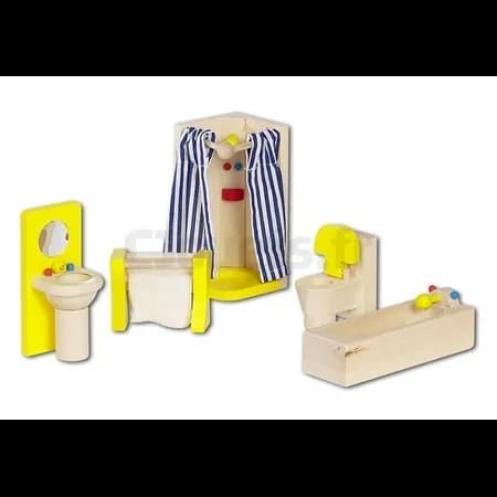 Salle de bain pour maison de poupées BEEBOO