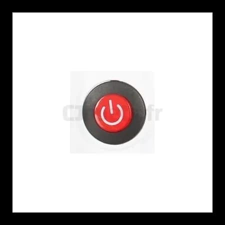 Interrupteur Start Rouge  3 voies