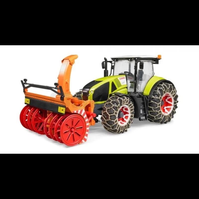 Claas Axion 950 + Schnee-/Fräsketten
