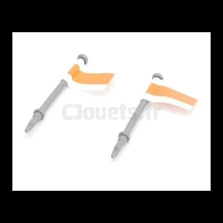 Mats dans drapeaux pour camion BRUDER 02816