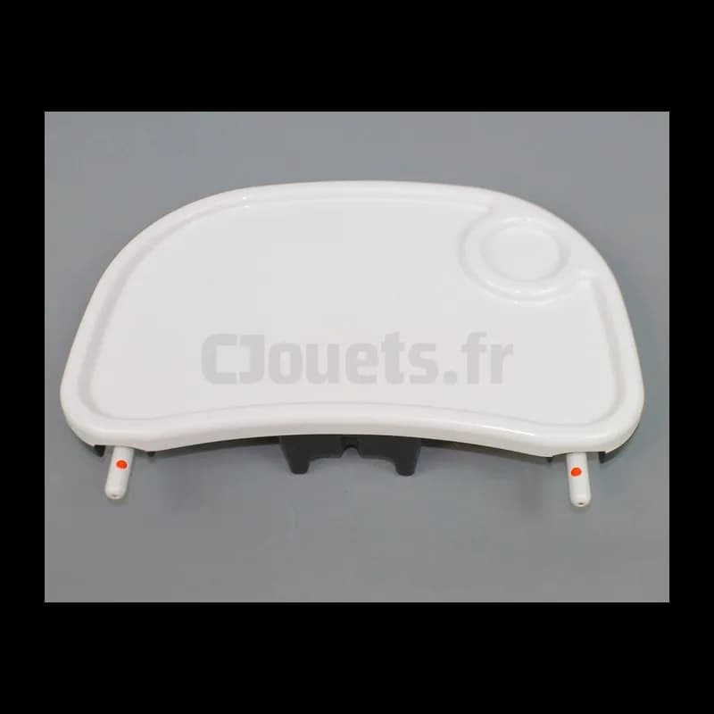 Tablette Pour Chaise Haute Tatamia Peg-Pérego Blanc/Gris