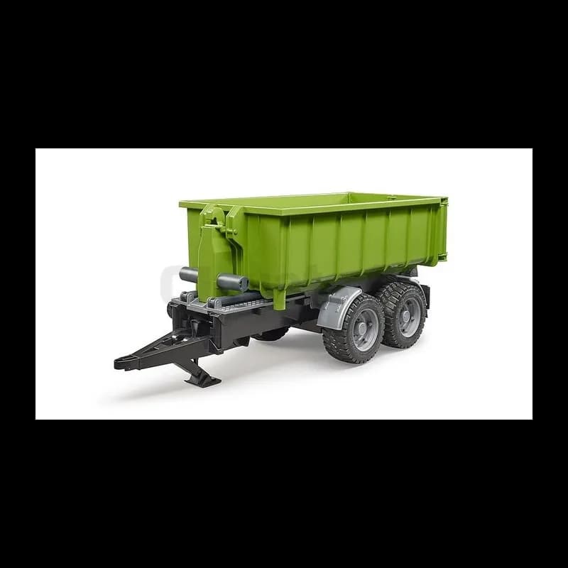 Remorque porte container tracteurs Bruder 02035
