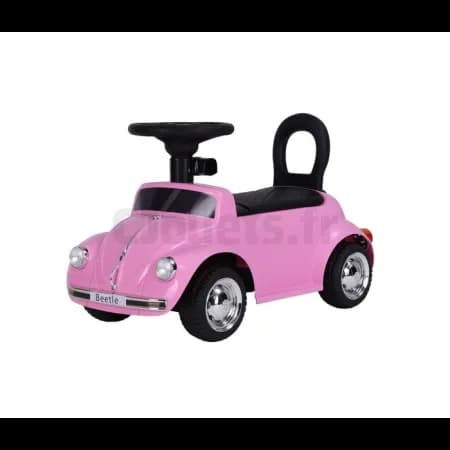 Porteur VW Beetle rose