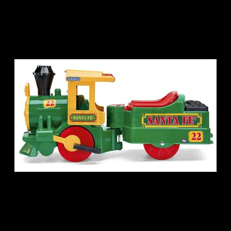 Train Santa Fe 6 Volts Electrique pour enfant Peg-Pérego