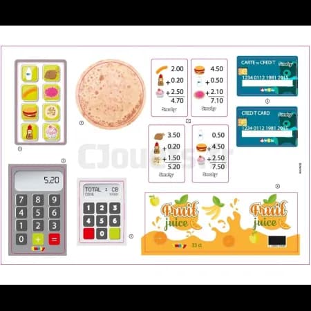 Autocollants pour cuisine maison chef house Smoby