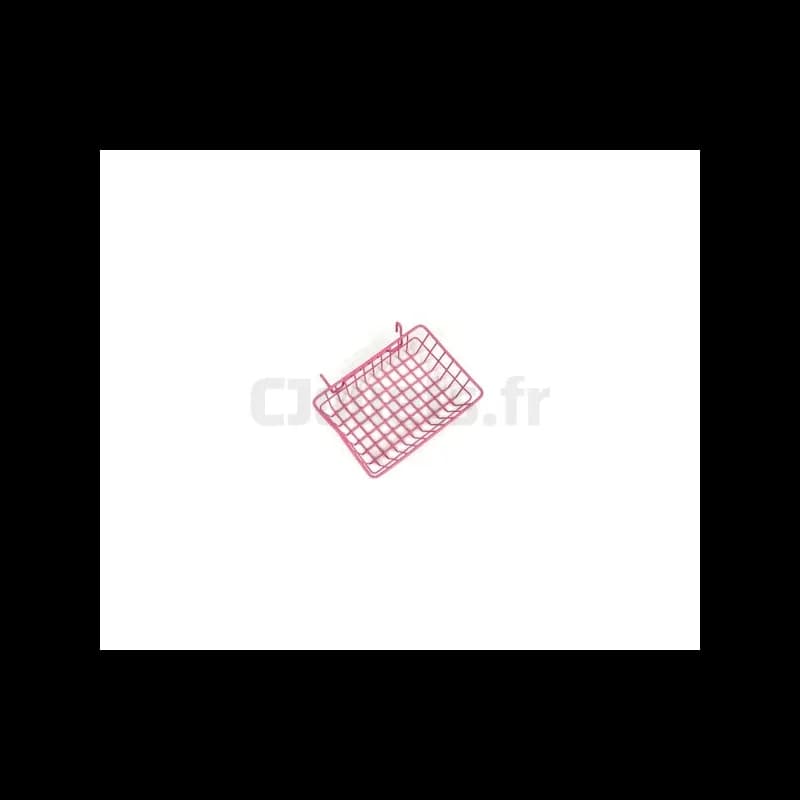 Panier rose 17.5 x 13 x 8 cm