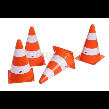 Cônes de signalisation 23 cm Rolly Toys