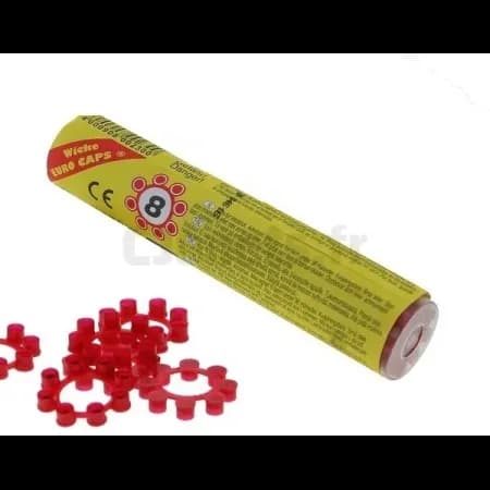 Amorces 8 coups, 5 x 48 coups pour pistolet